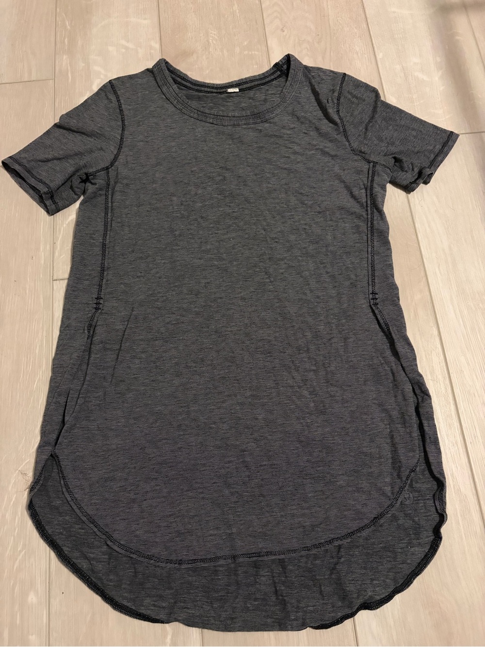 lululemon athletica Short Sleeve Crew Neck Tee in Dark Charcoal